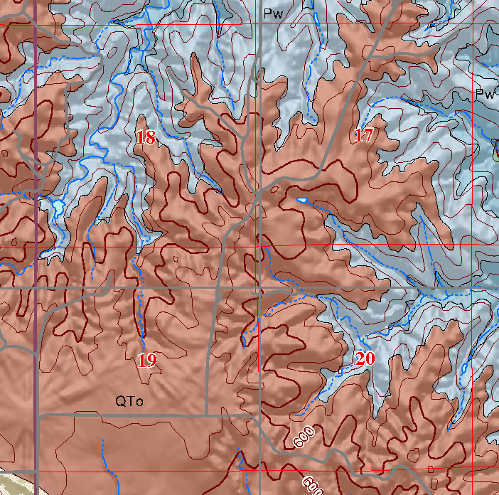 small geologic map