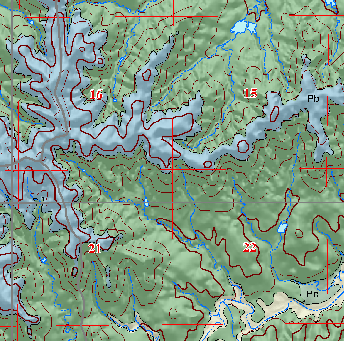 small geologic map