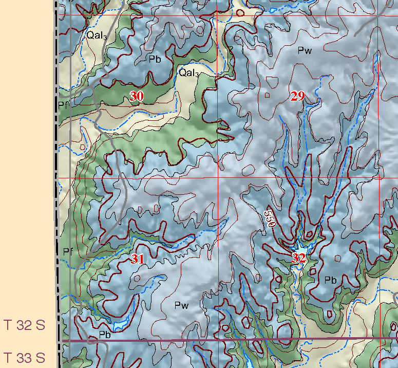 small geologic map