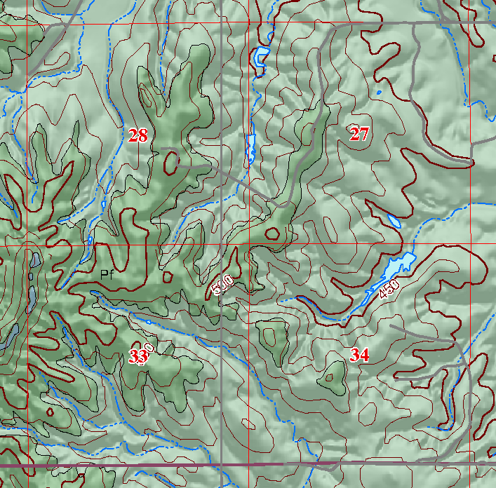 small geologic map