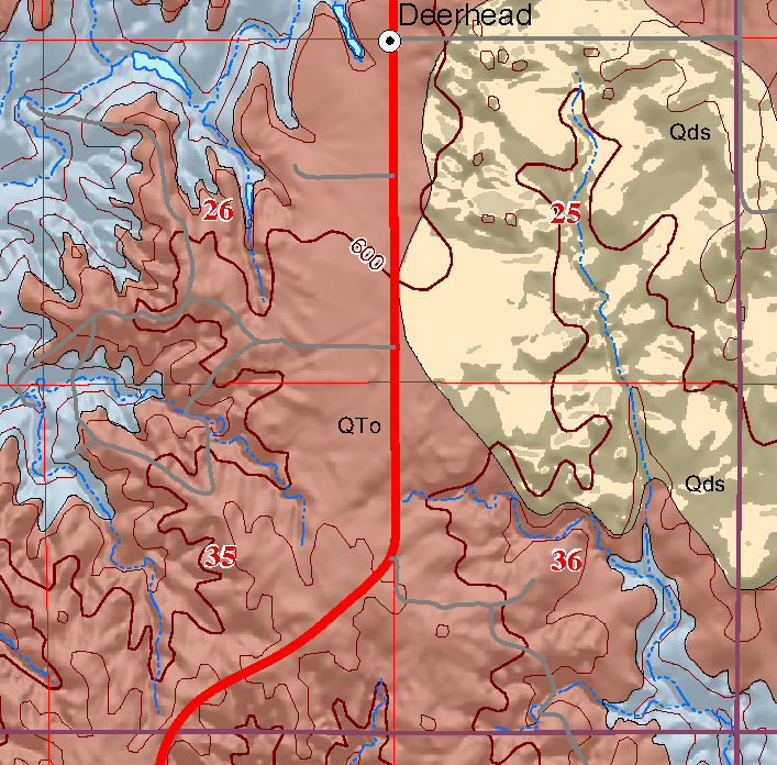 small geologic map