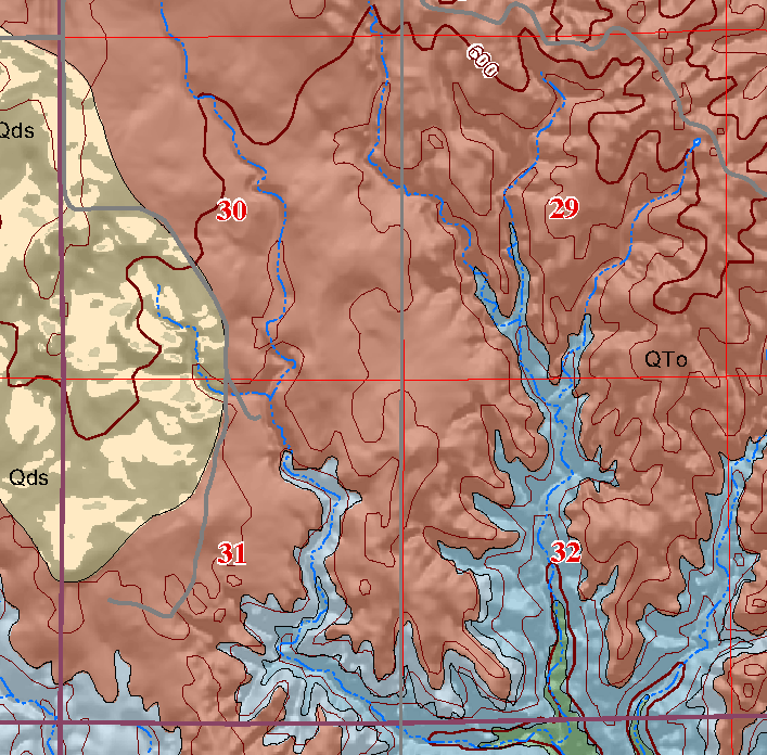 small geologic map
