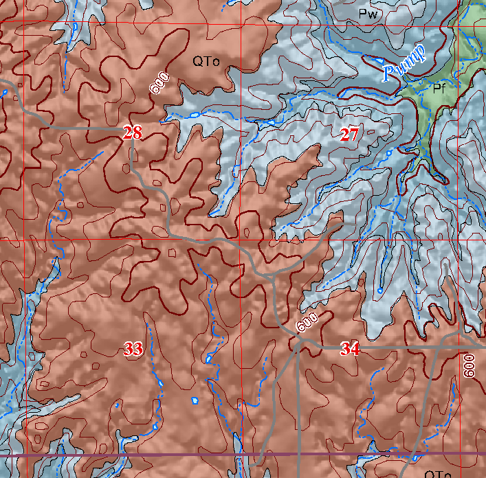 small geologic map