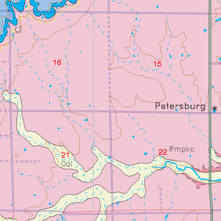 small geologic map
