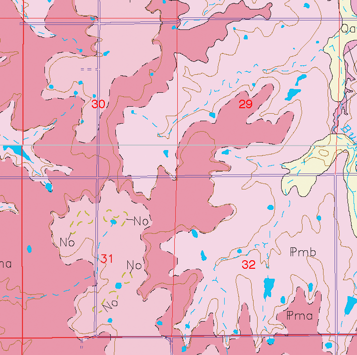 small geologic map