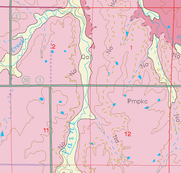 small geologic map