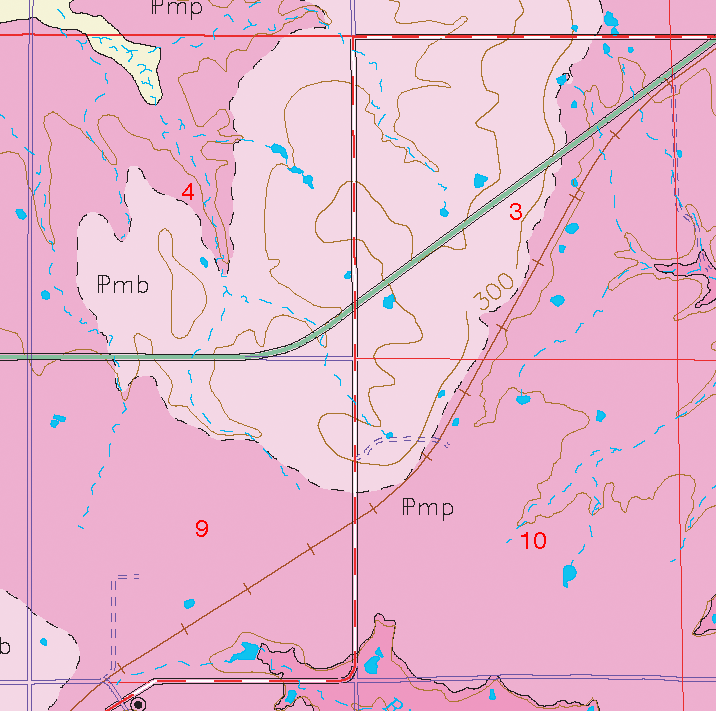 small geologic map