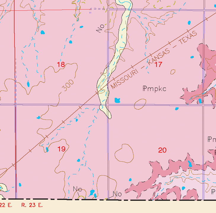 small geologic map