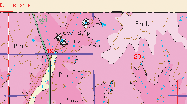 small geologic map