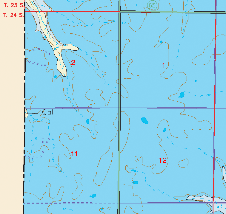 small geologic map