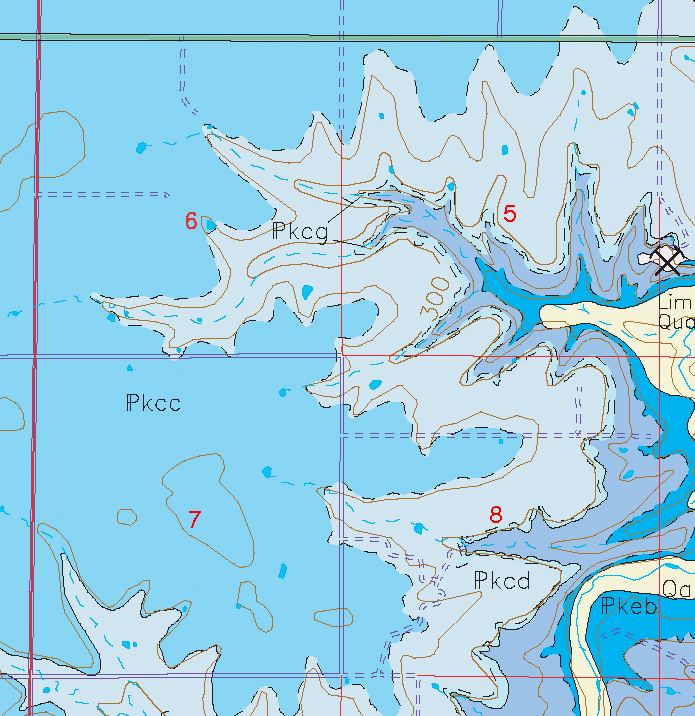 small geologic map