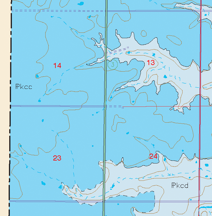 small geologic map