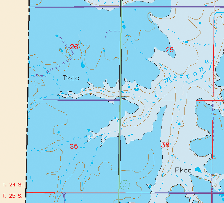 small geologic map