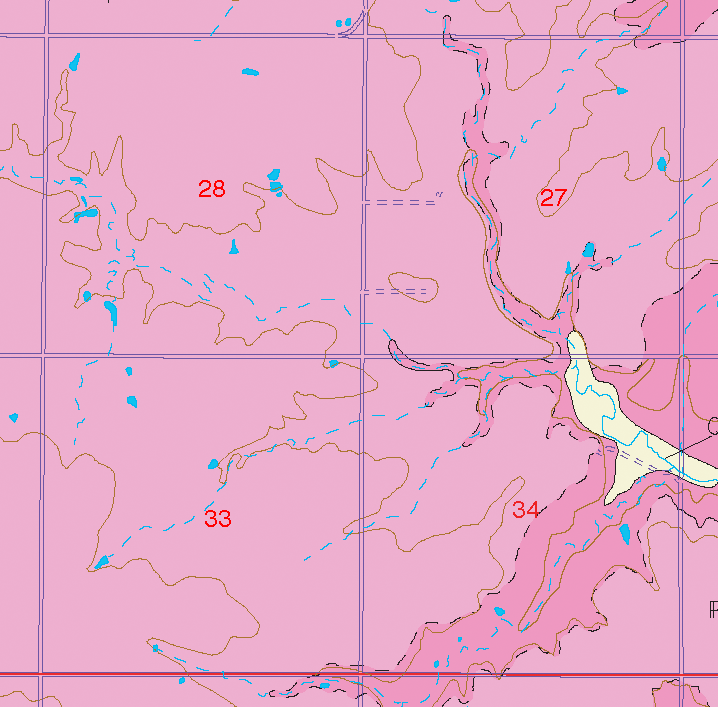 small geologic map