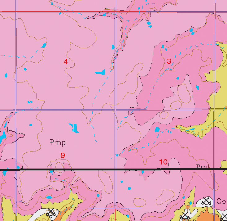 small geologic map