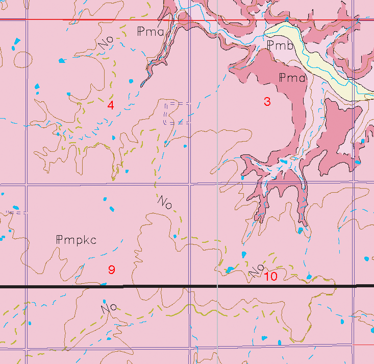 small geologic map