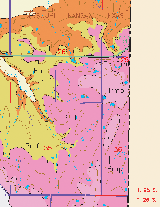 small geologic map