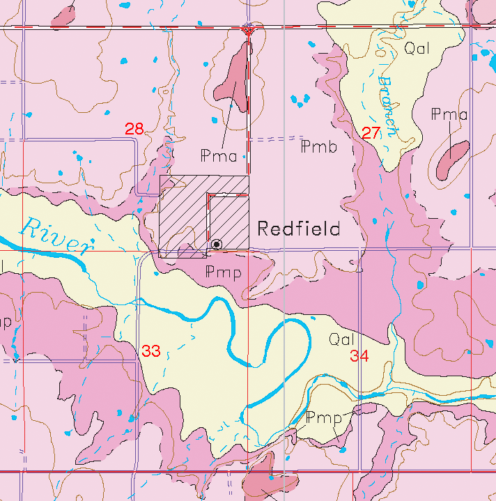 small geologic map