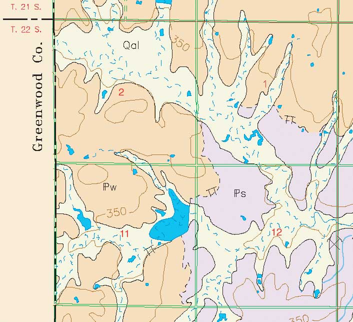 small geologic map