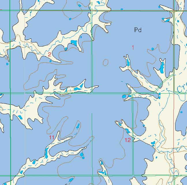 small geologic map