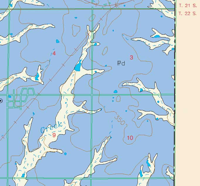 small geologic map