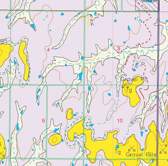 small geologic map