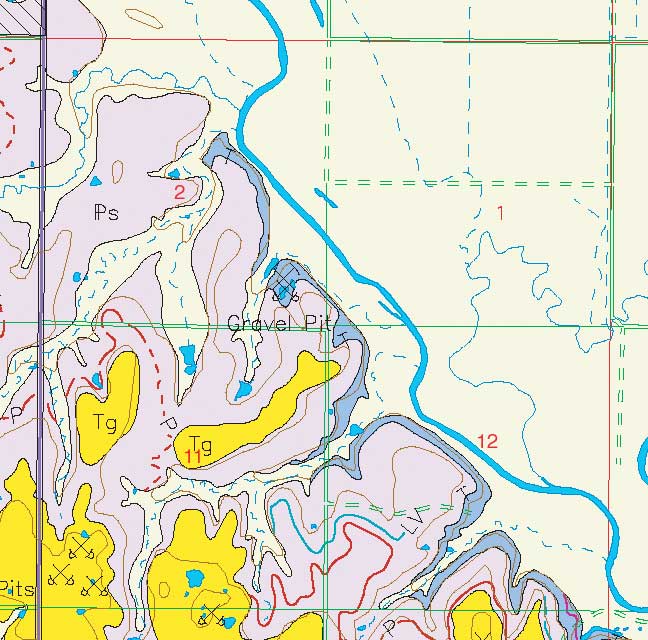 small geologic map