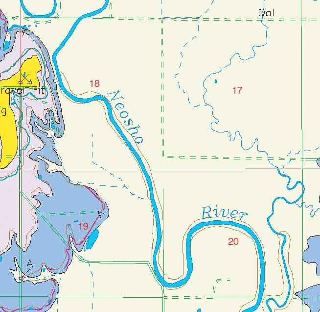 small geologic map