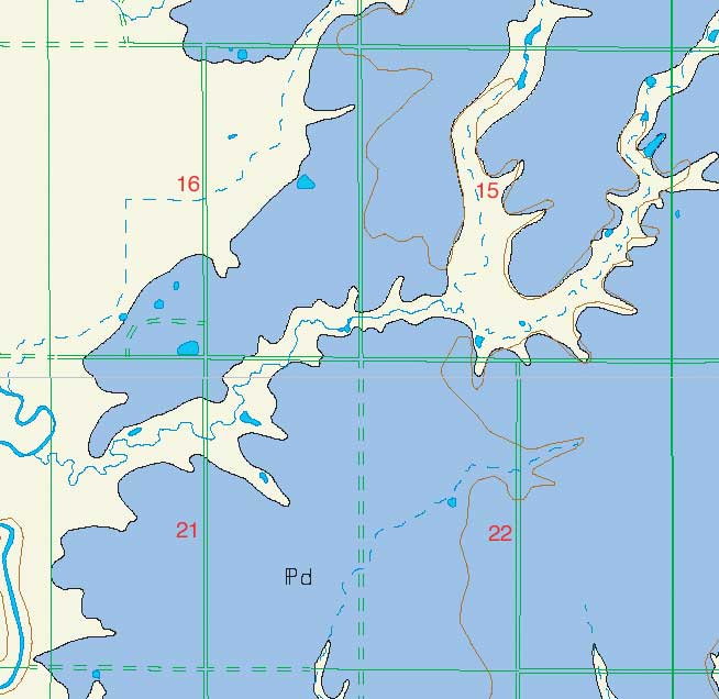 small geologic map