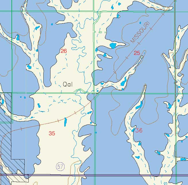 small geologic map