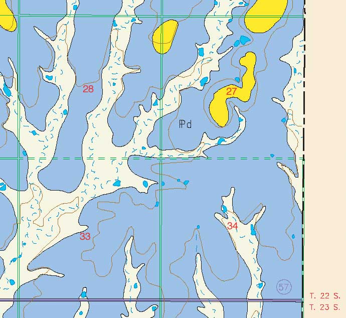 small geologic map