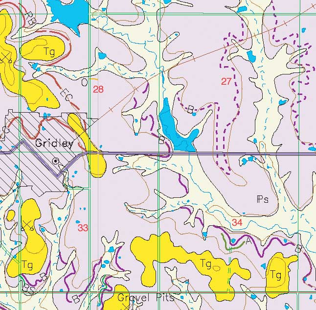 small geologic map