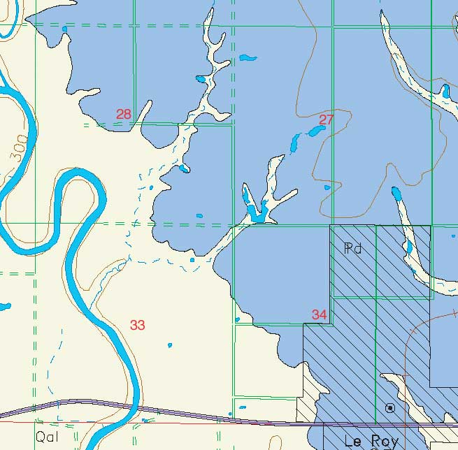 small geologic map