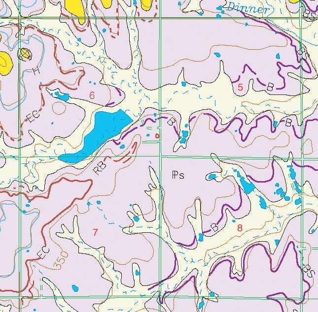 small geologic map