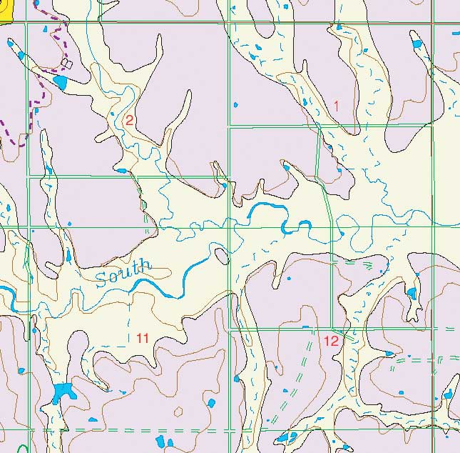 small geologic map