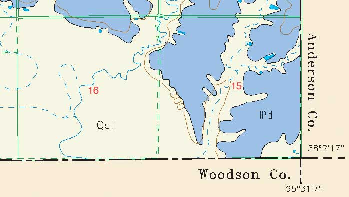 small geologic map