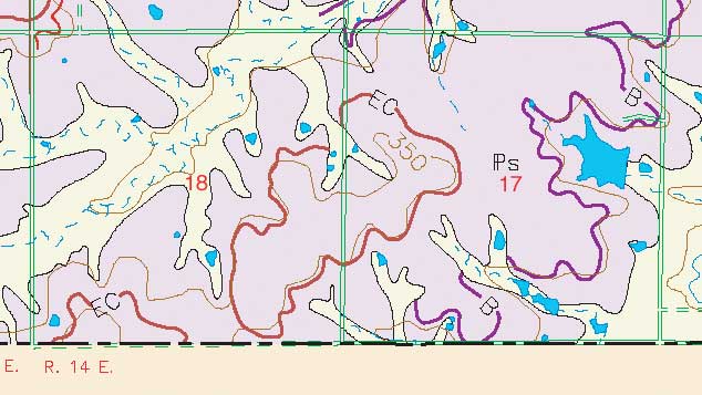 small geologic map