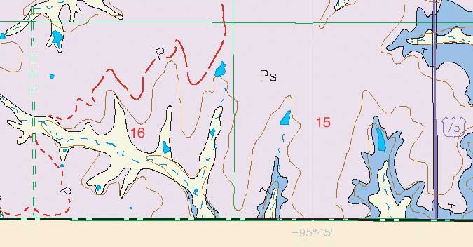 small geologic map