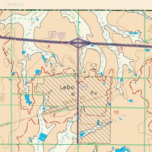 small geologic map