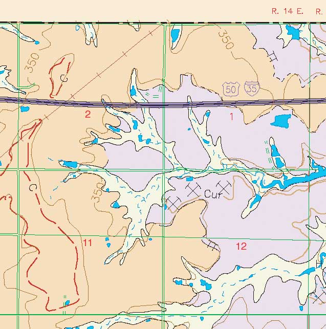 small geologic map