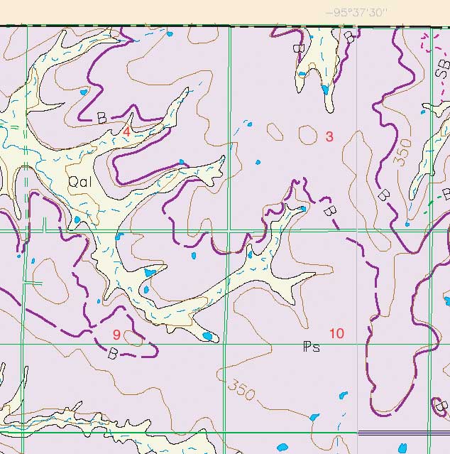 small geologic map