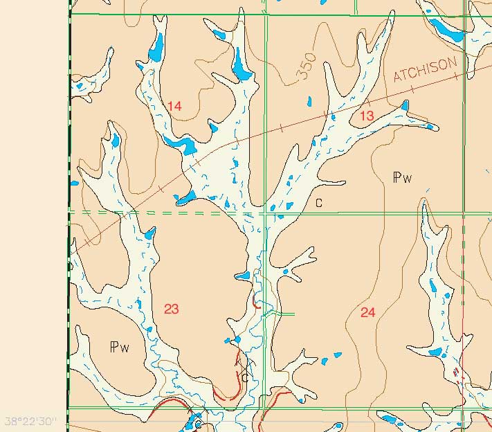 small geologic map