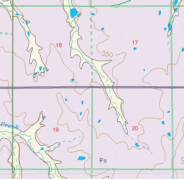 small geologic map