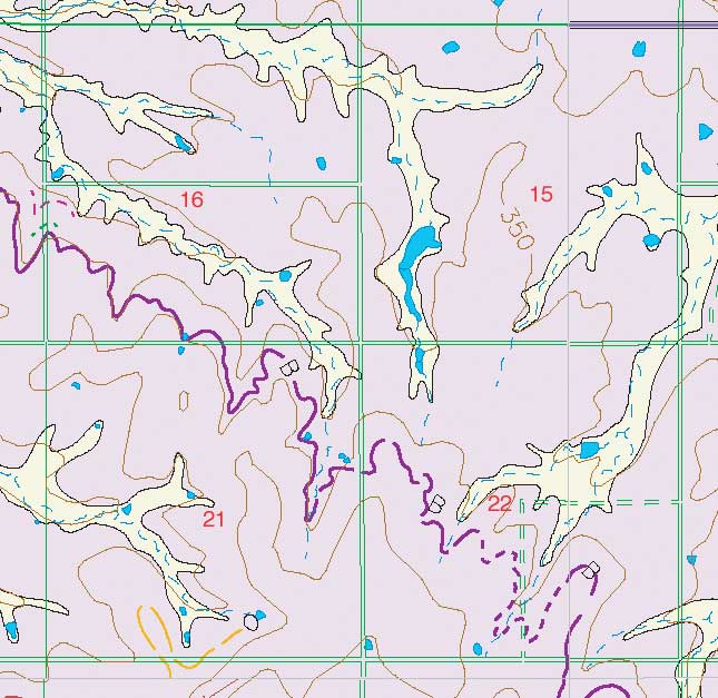 small geologic map