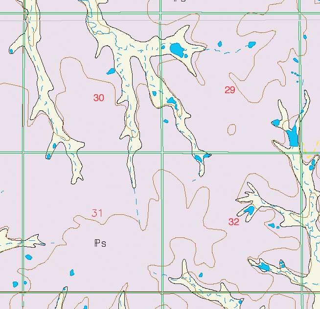 small geologic map