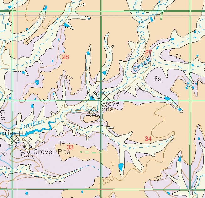 small geologic map