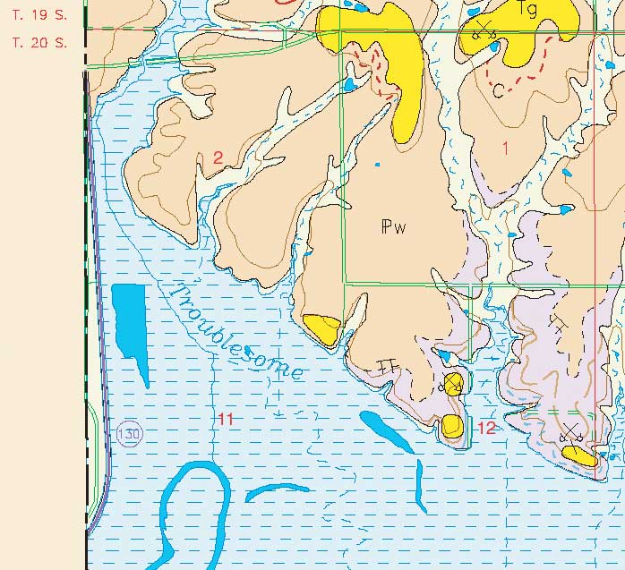 small geologic map