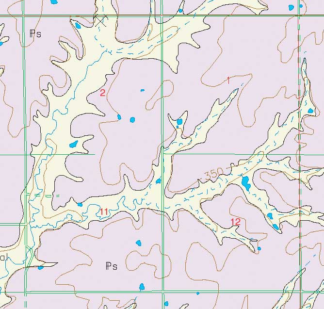 small geologic map