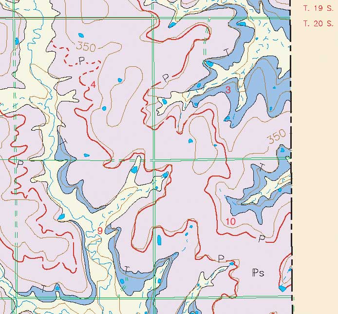 small geologic map