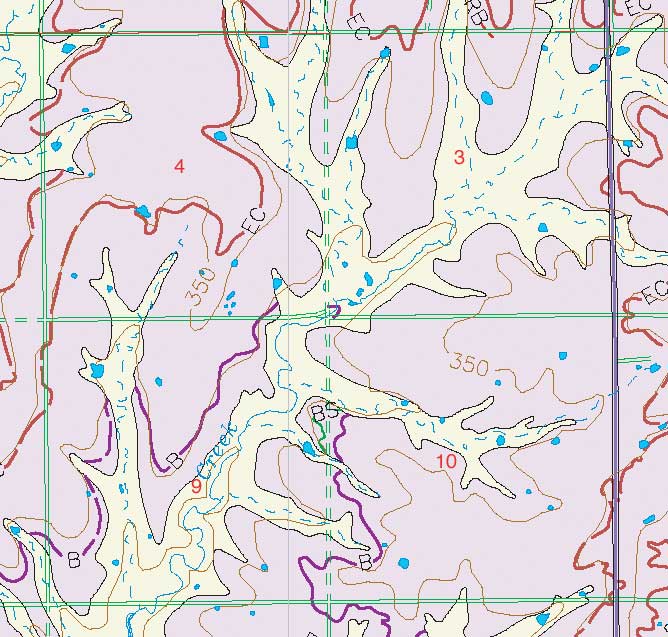 small geologic map